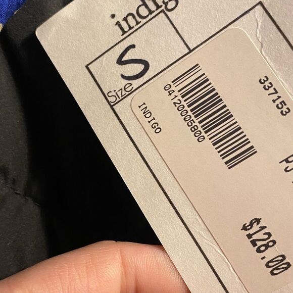 PJK, Flowy, Indigo, Oversized, Boho Dakota Tunic Blouse - Picture 11 of 16